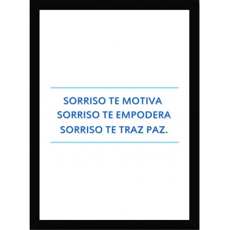 Quadro Poster Art Digital Negocios Odontologia 4137