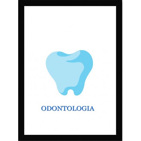 Quadro Poster Art Digital Negocios Odontologia 4138