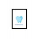 Quadro Poster Art Digital Negocios Odontologia 4138