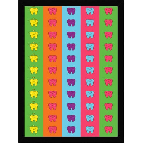 Quadro Poster Art Digital Negocios Odontologia 4139