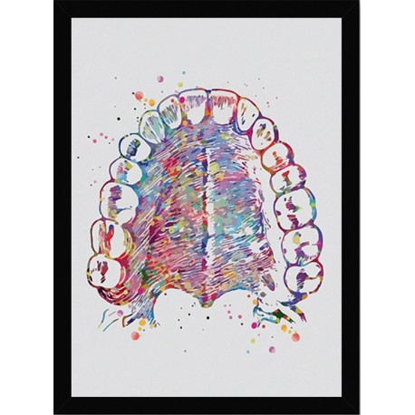 Quadro Poster Art Digital Negocios Odontologia 4140