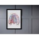 Quadro Poster Art Digital Negocios Odontologia 4140