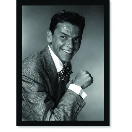 Quadro Poster Grandes Nomes da Música Frank Sinatra 3