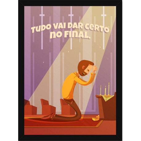 Quadro Poster Religiao 4208
