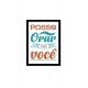 Quadro Poster Religiao 4214