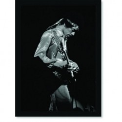 Quadro Poster Grandes Nomes da Música Jimmi Hendrix 2
