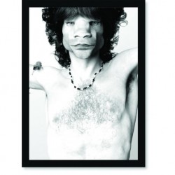 Quadro Poster Grandes Nomes da Música Jim Morrison Máscara