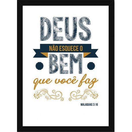 Quadro Poster Religiao 4230