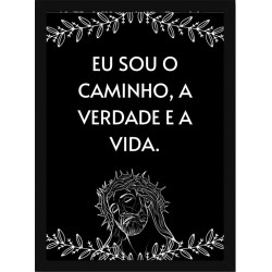 Quadro Poster Religiao 4250