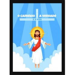 Quadro Poster Religiao 4270