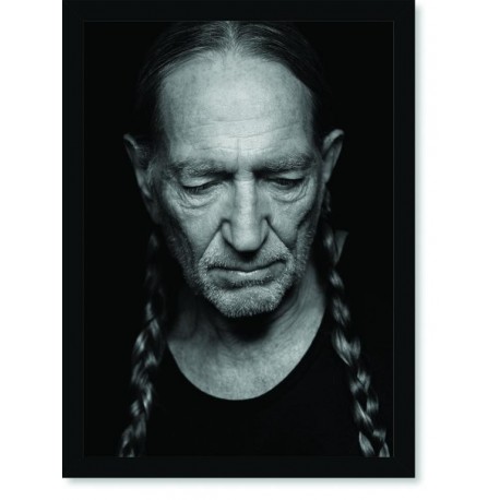 Quadro Poster Grandes Nomes da Música Willie Nelson