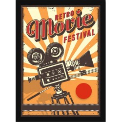 Quadro Poster Cinema 4307