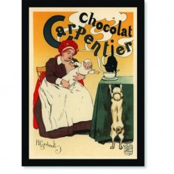 Quadro Poster The Belle Epoque Chocolat Carpentier