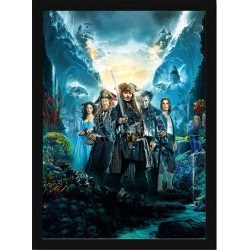Quadro Poster Piratas do Caribe 4364