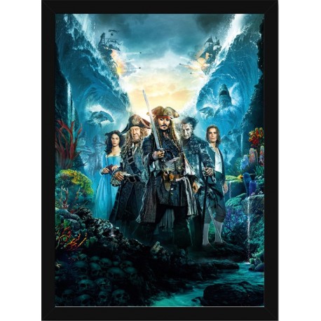Quadro Poster Piratas do Caribe 4364