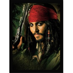 Quadro Poster Piratas do Caribe 4365