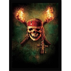 Quadro Poster Piratas do Caribe 4369