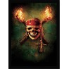 Quadro Poster Piratas do Caribe 4369