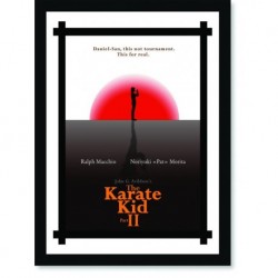 Quadro Poster Cinema Filme Karate Kid 2