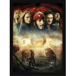 Quadro Poster Piratas do Caribe 4371