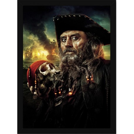 Quadro Poster Piratas do Caribe 4375