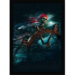 Quadro Poster Piratas do Caribe 4377