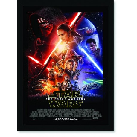 Quadro Poster Cinema Filme Star Wars O Despertar da Força