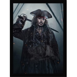 Quadro Poster Piratas do Caribe 4383