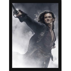 Quadro Poster Piratas do Caribe 4384