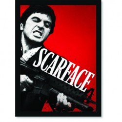 Quadro Poster Cinema Filme Scarface