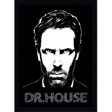 Quadro Poster Doctor House 4600