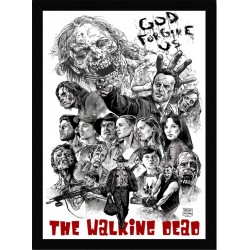 Quadro Poster The Walking Dead 4648