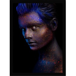 Quadro Poster Art Digital Mulher 4716