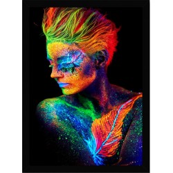 Quadro Poster Art Digital Mulher 4717