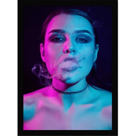 Quadro Poster Art Digital Mulher 4732