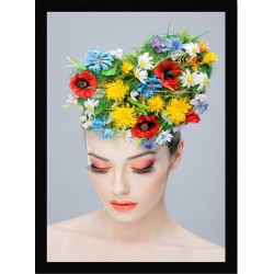 Quadro Poster Art Digital Mulher 4734