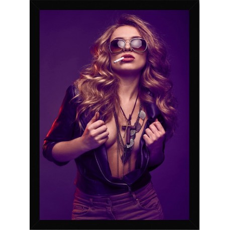 Quadro Poster Art Digital Mulher 4754