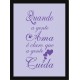 Quadro Poster Frases Amor Fe e Gratidao 4766