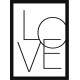 Quadro Poster Frases Amor Fe e Gratidao 4775
