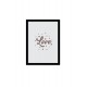 Quadro Poster Frases Amor Fe e Gratidao 4779