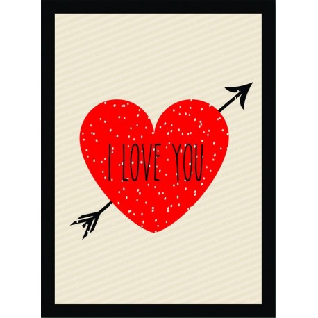 Quadro Poster Frases Amor Fe e Gratidao 4781