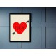 Quadro Poster Frases Amor Fe e Gratidao 4781