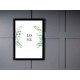 Quadro Poster Frases Amor Fe e Gratidao 4788