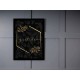 Quadro Poster Frases Amor Fe e Gratidao 4791