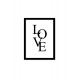 Quadro Poster Frases Amor Fe e Gratidao 4797