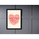 Quadro Poster Frases Amor Fe e Gratidao 4798