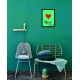 Quadro Poster Frases Amor Fe e Gratidao 4800