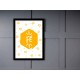 Quadro Poster Frases Amor Fe e Gratidao 4804