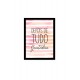 Quadro Poster Frases Amor Fe e Gratidao 4811