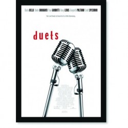 Quadro Poster Cinema Filme Duets